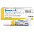 Terramycin Antibiotic Ointment for Eye Infection Treatment in Dogs, Cats, Cattle, Horses, and Sheep, 0.125oz Tube