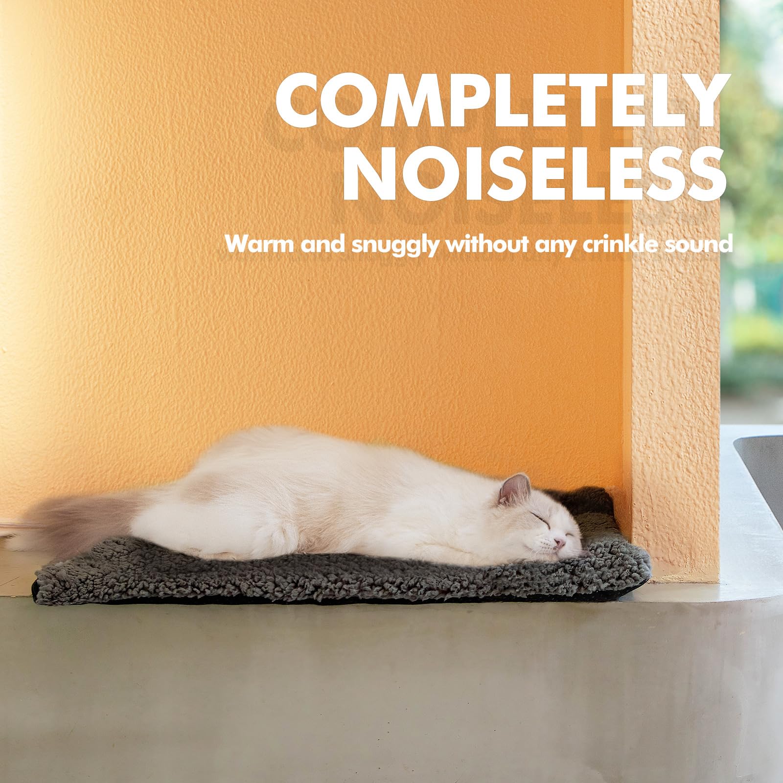 Self Warming Cat Bed Self Heating, Non-electric