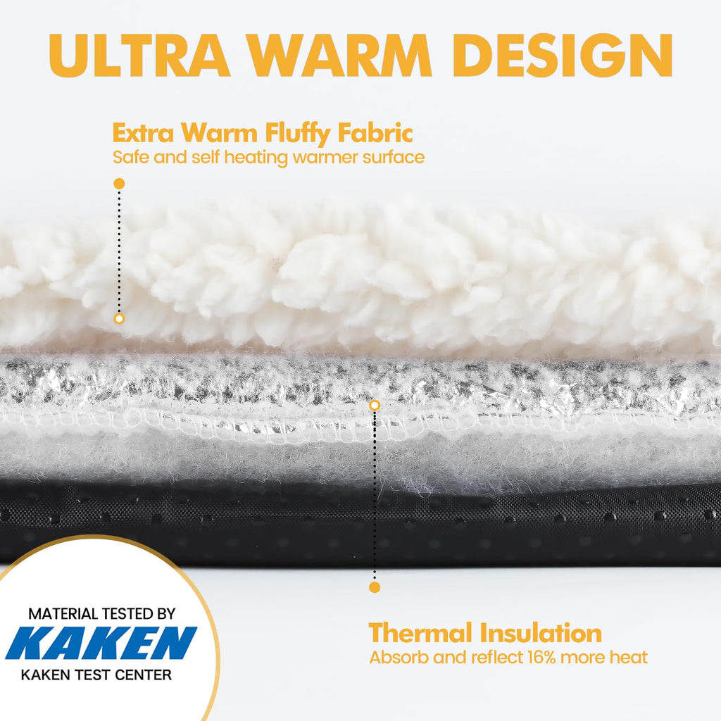 Self Warming Cat Bed Self Heating, Non-electric