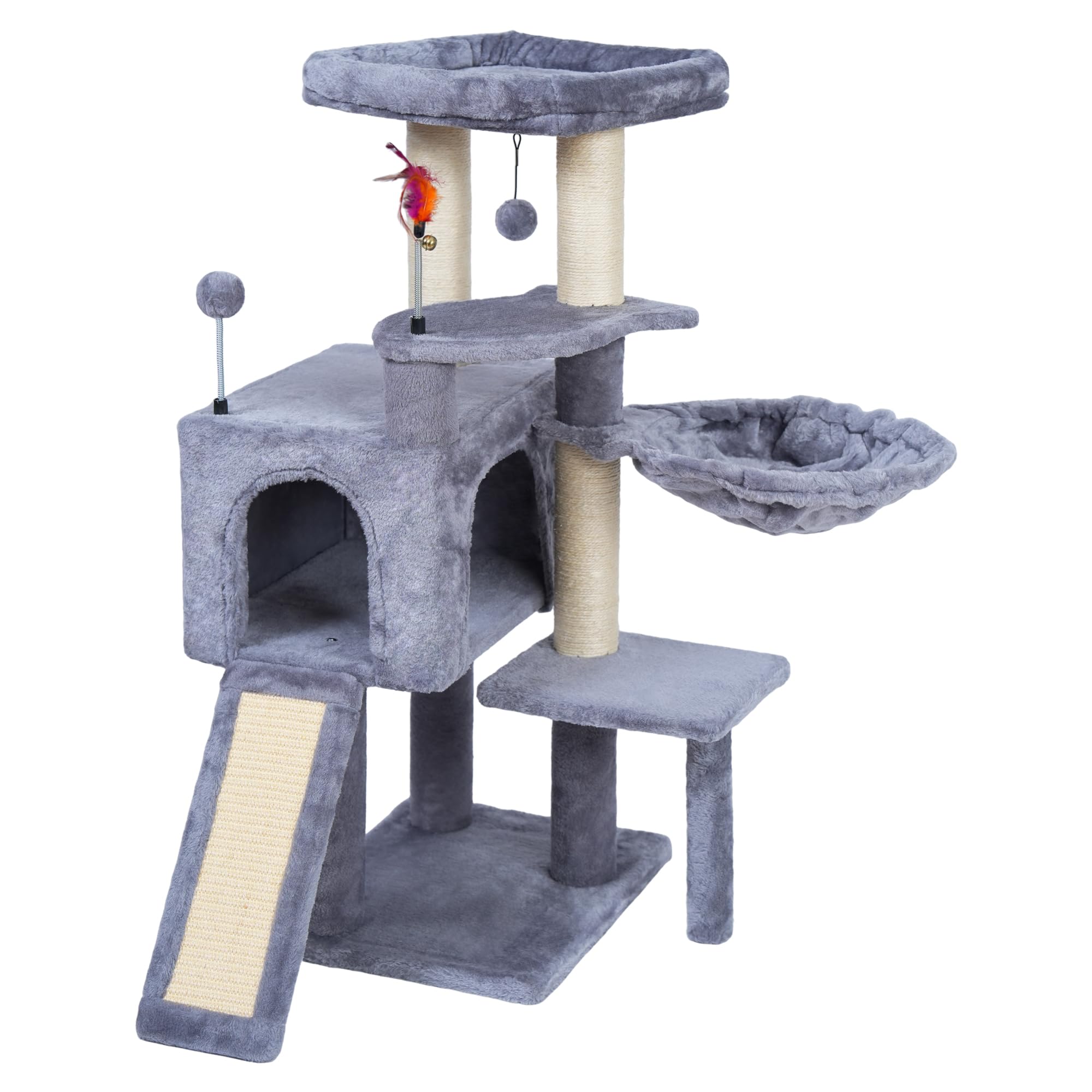 Cactus Cat Tree Tower, All-in-One Activity Center