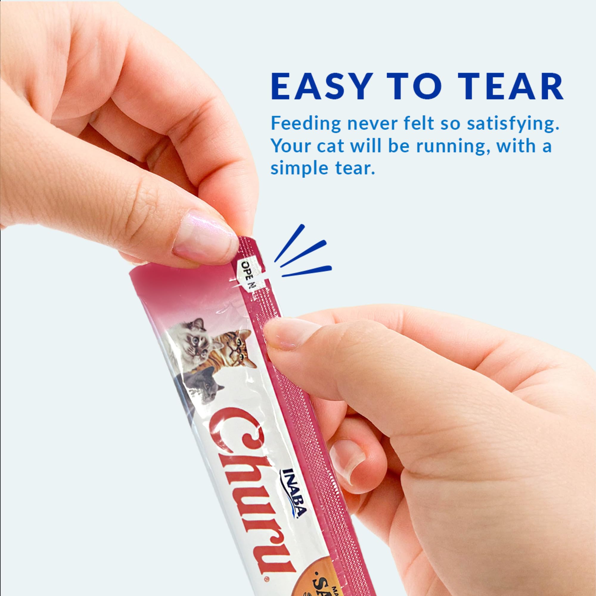 INABA Churu Cat Treats, Lickable, Squeezable Creamy Purée Cat Treat