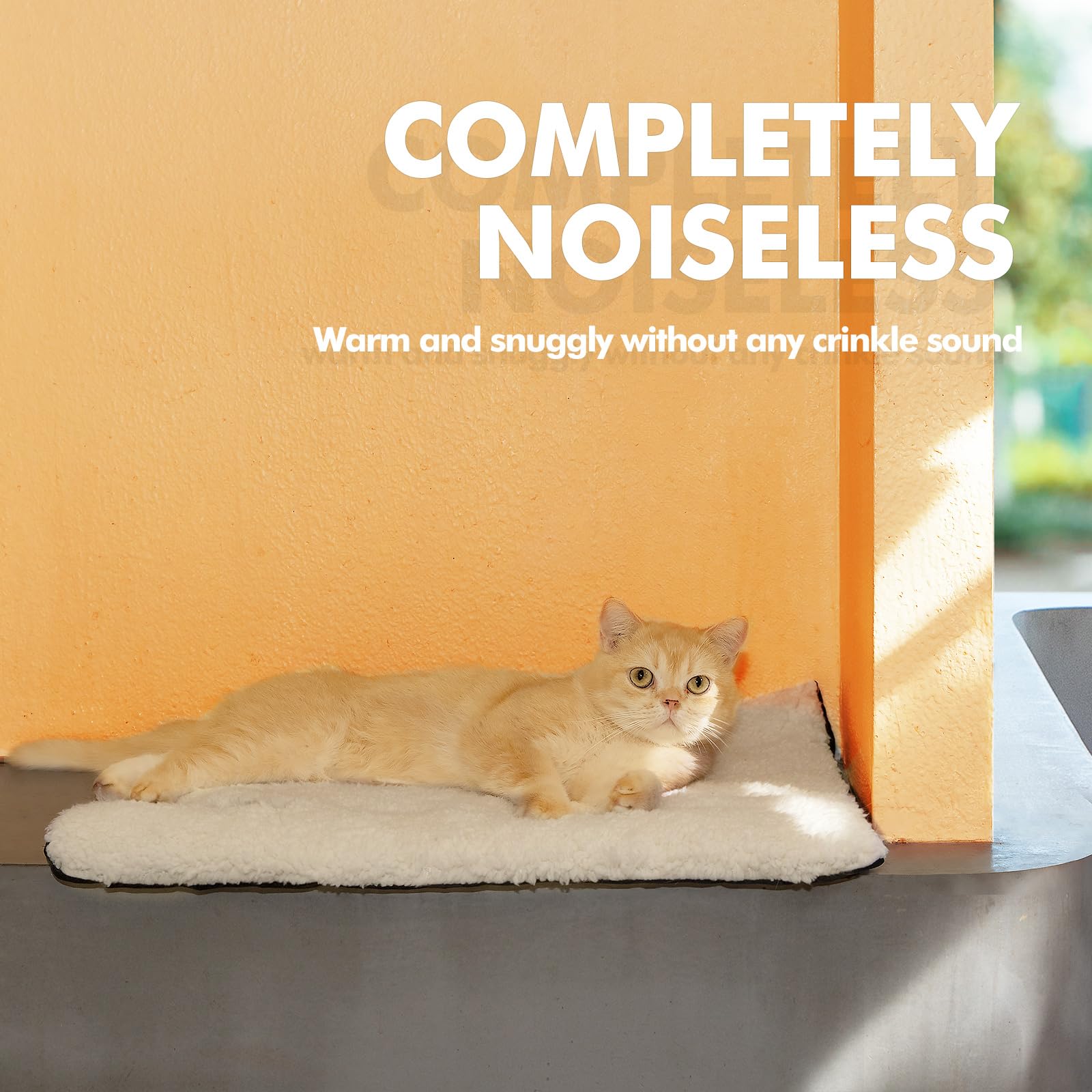 Self Warming Cat Bed Self Heating, Non-electric