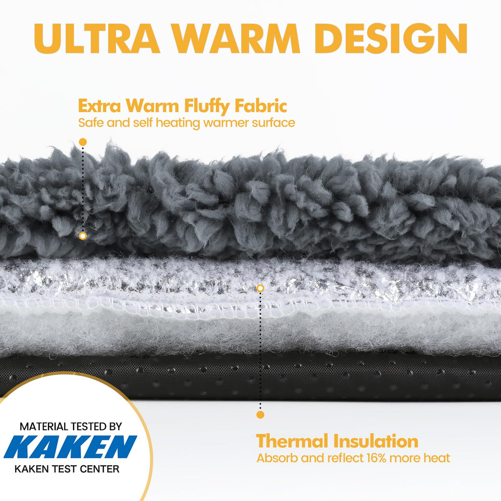Self Warming Cat Bed Self Heating, Non-electric