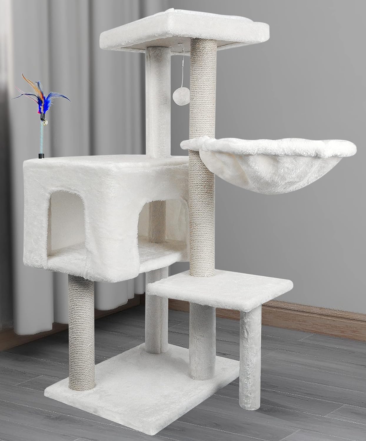 Cactus Cat Tree Tower, All-in-One Activity Center