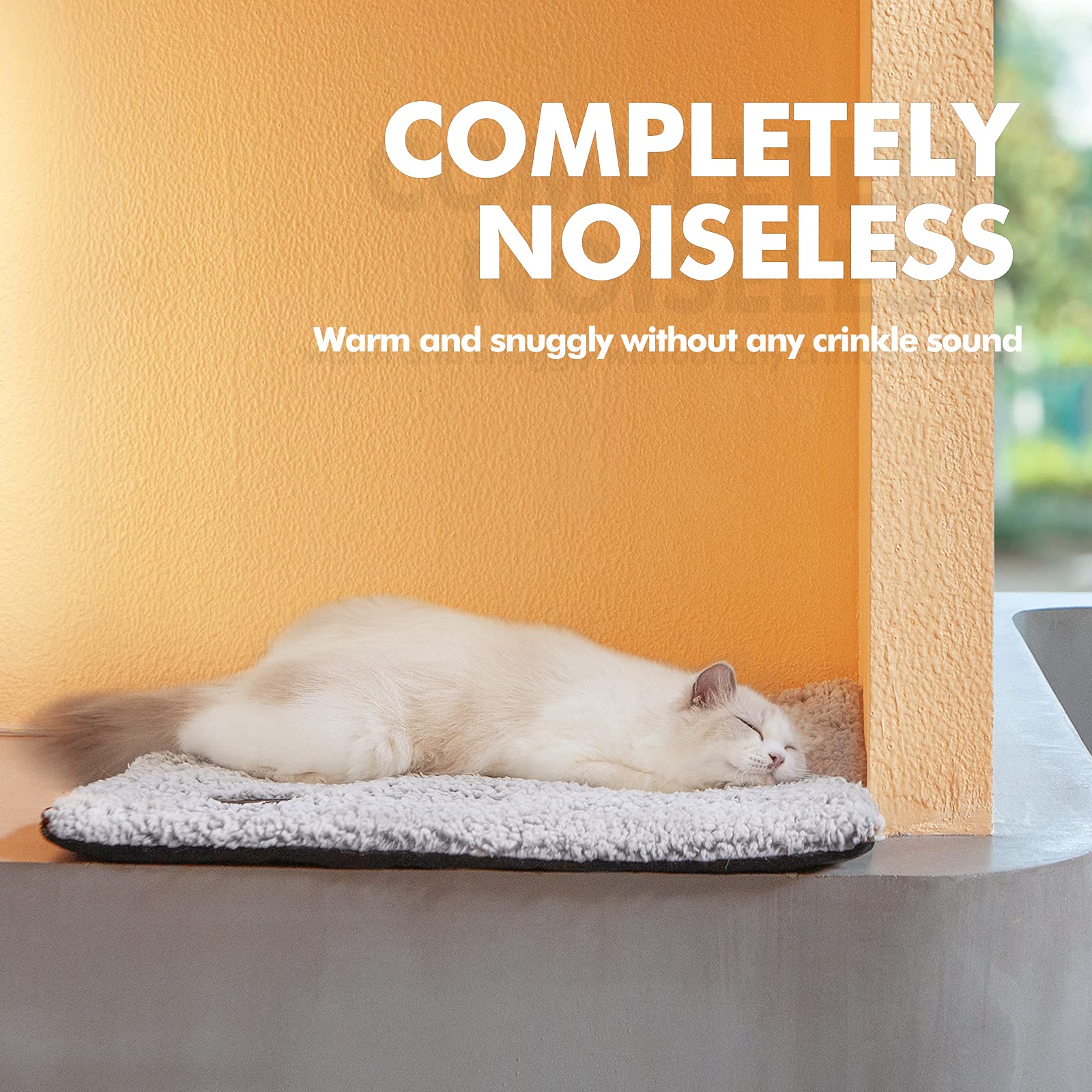 Self Warming Cat Bed Self Heating, Non-electric